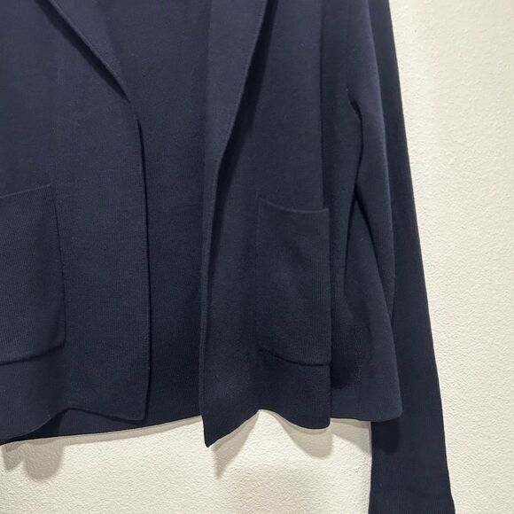 SPLENDID Estelle Cashblend Shrunken Coatigan Jacket Navy - Picture 4 of 6